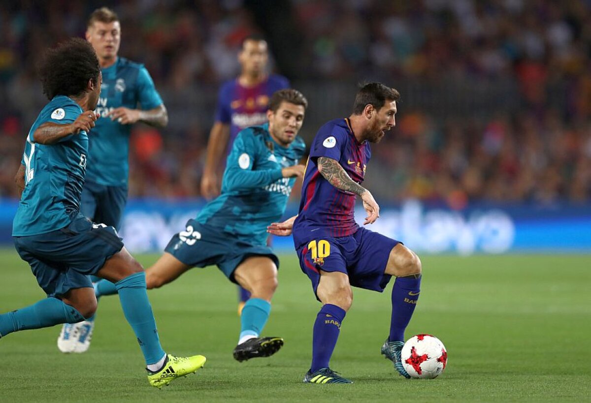 VIDEO+FOTO Barcelona, răpusă pe teren propriu de Real Madrid în meciul tur din Supercupa Spaniei » Cristiano Ronaldo, gol și eliminare în doar două minute