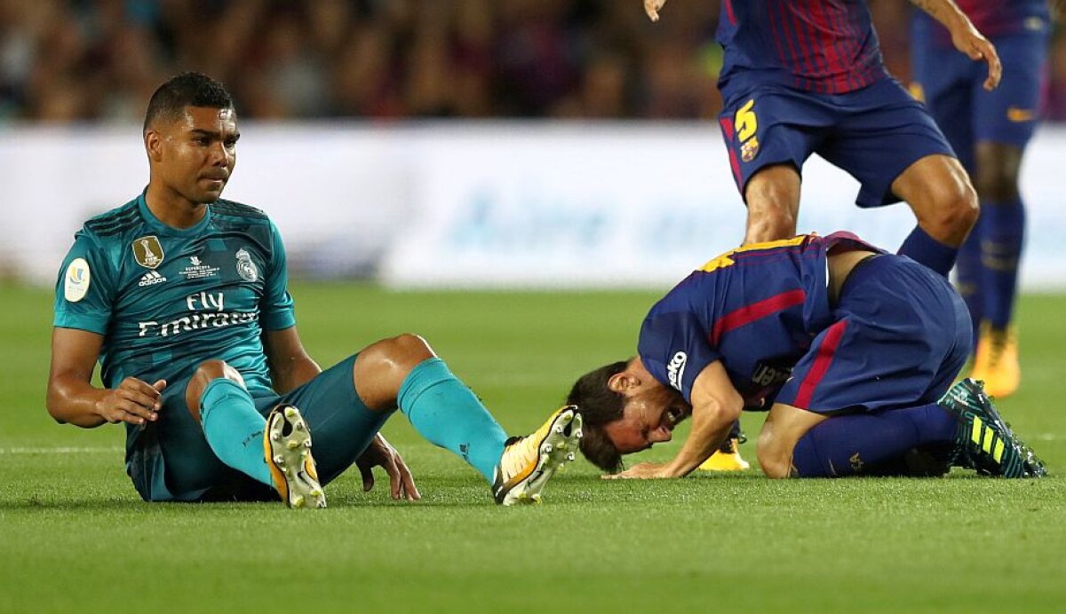 VIDEO+FOTO Barcelona, răpusă pe teren propriu de Real Madrid în meciul tur din Supercupa Spaniei » Cristiano Ronaldo, gol și eliminare în doar două minute