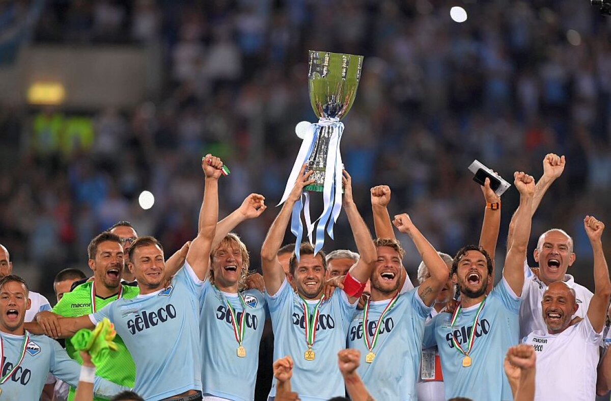 FOTO+VIDEO Juventus, învinsă de Lazio în Supercupa Italiei, după un final de meci dramatic » Trei goluri marcate în ultimele 10 minute