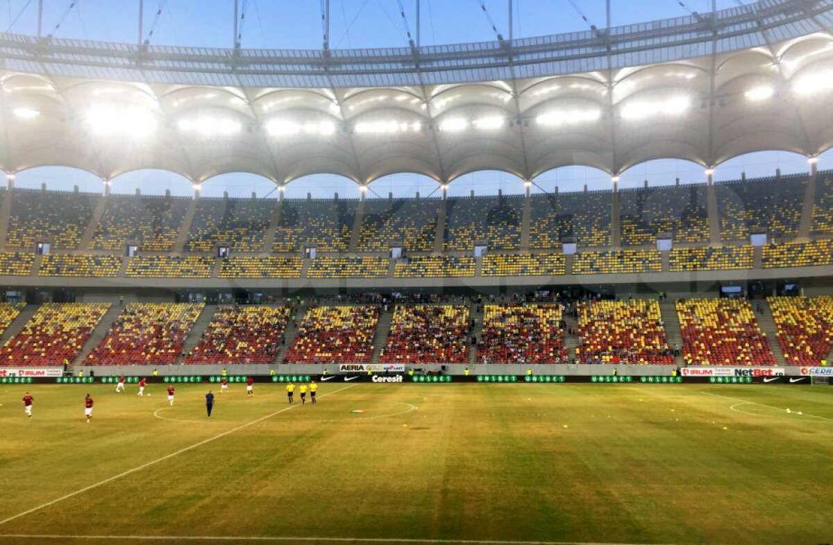 EXCLUSIV Vești îngrozitoare despre gazonul de pe Arena Națională: "Va arăta la fel în meciul FCSB - Sporting" » Care e marea problemă și ce soluție există
