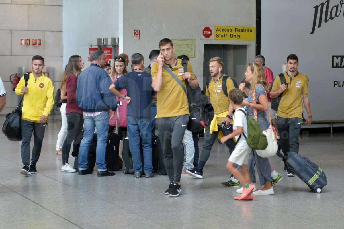 Corespondență din Portugalia // FOTO + VIDEO Steliștii au ajuns la Lisabona » Primele imagini cu Teixeira după accidentare