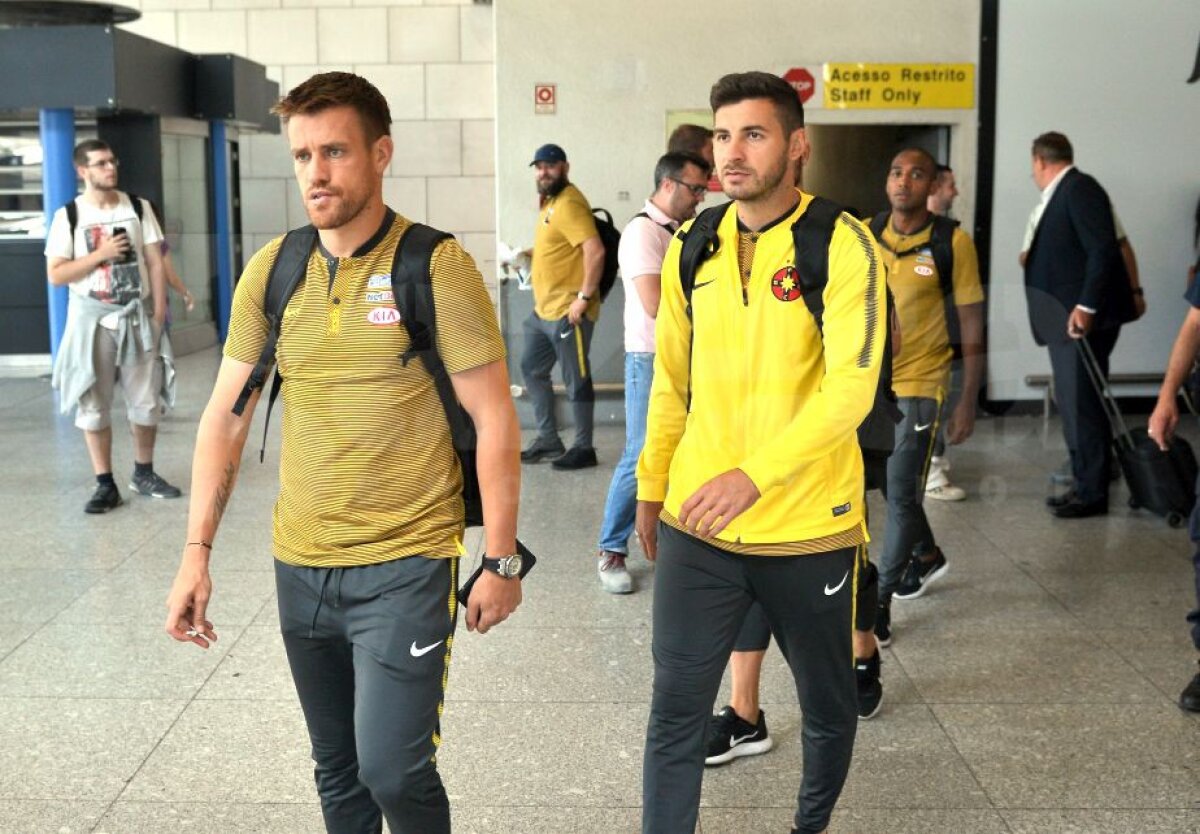 Corespondență din Portugalia // FOTO + VIDEO Steliștii au ajuns la Lisabona » Primele imagini cu Teixeira după accidentare