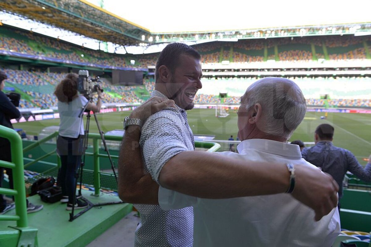 Sporting-FCSB // FOTO Corespondență din Lisabona » Spectator-surpriză la Sporting - FCSB: "Cred în continuare că steliștii n-au nicio șansă"