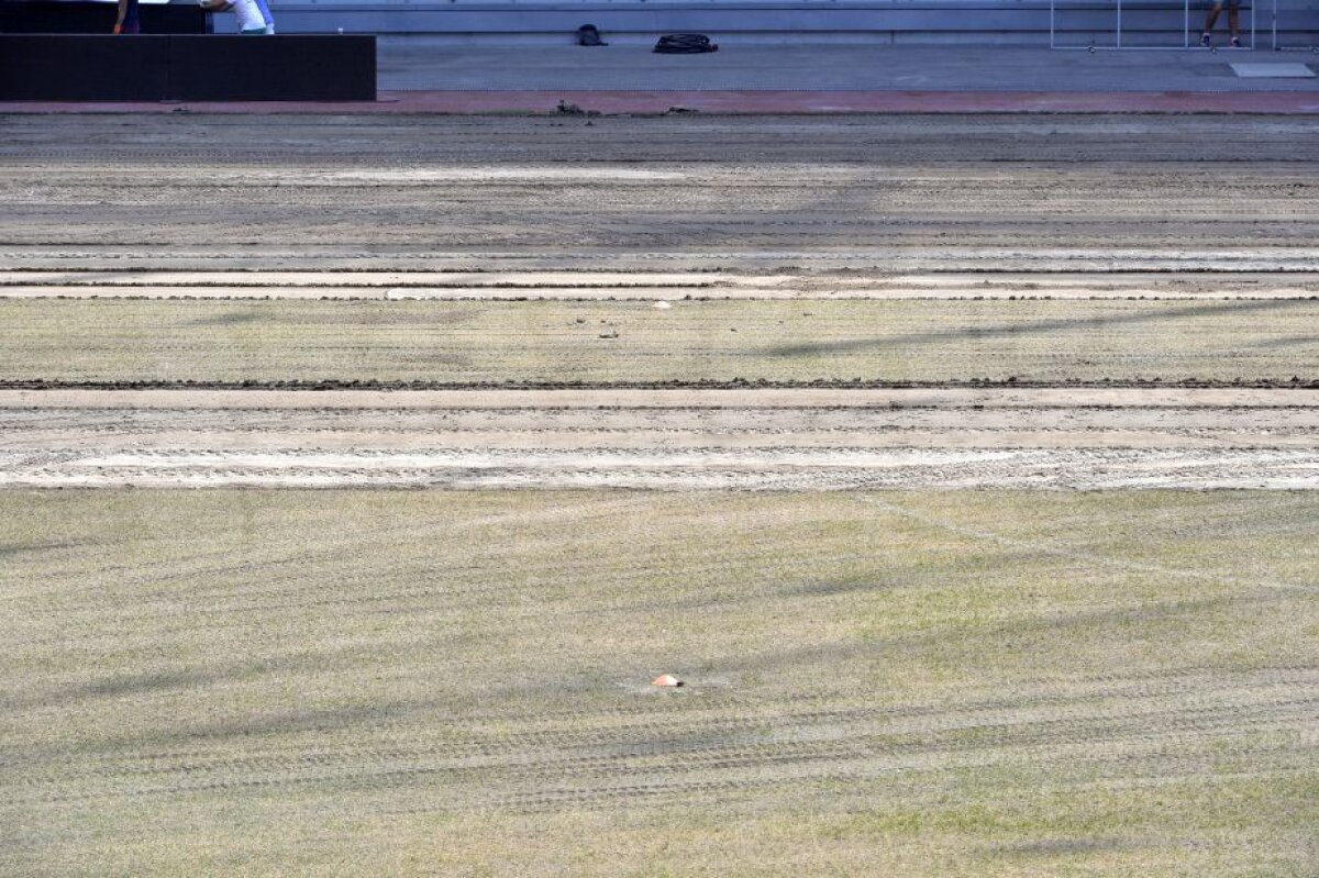 GALERIE FOTO A început înlocuirea gazonului de pe Arena Națională: "Va fi cel mai ieftin din istorie"