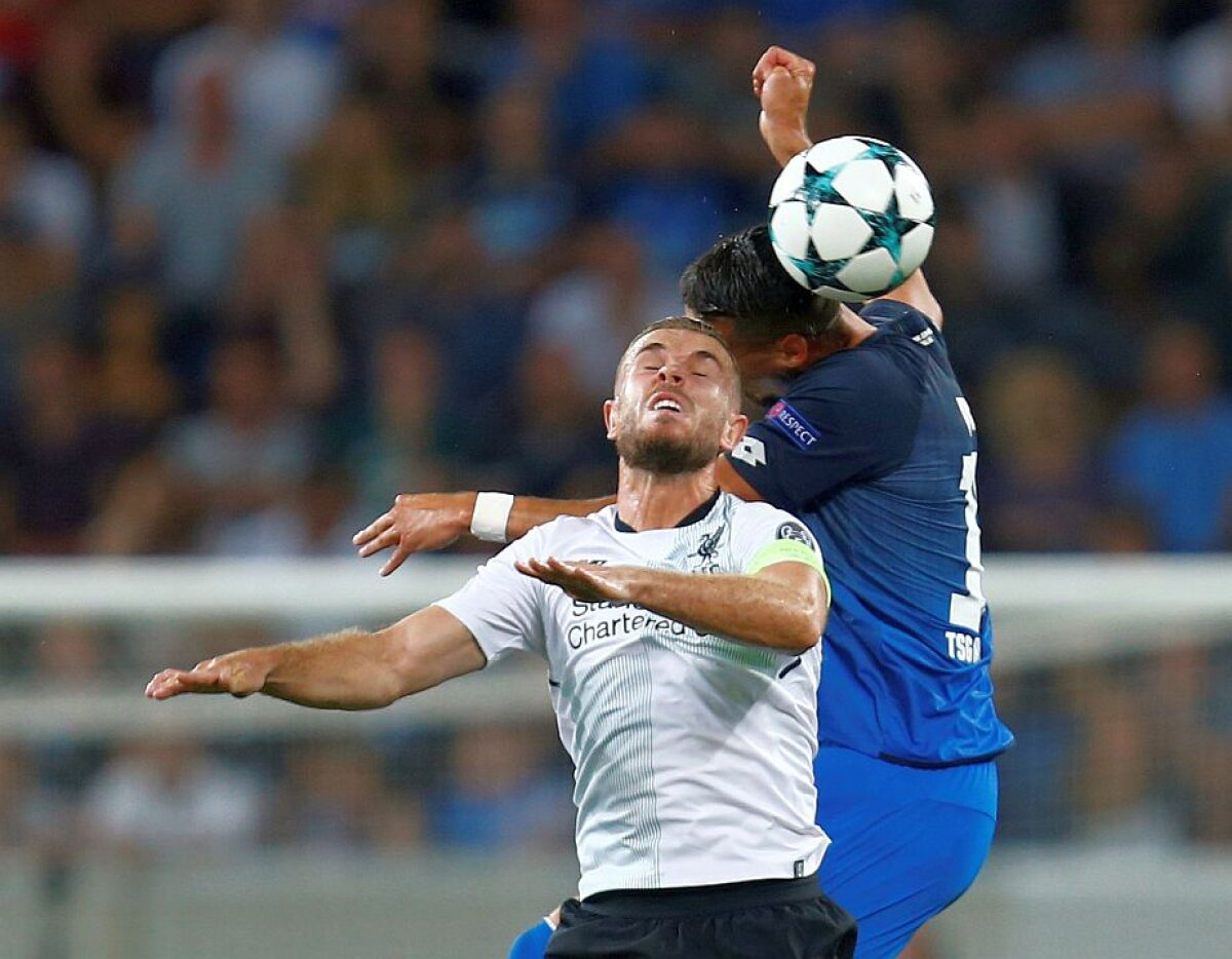 FOTO+VIDEO » Azi s-au jucat primele meciuri din play-off-ul Ligii Campionilor » Meci cu 3 goluri între Hoffenheim și Liverpool