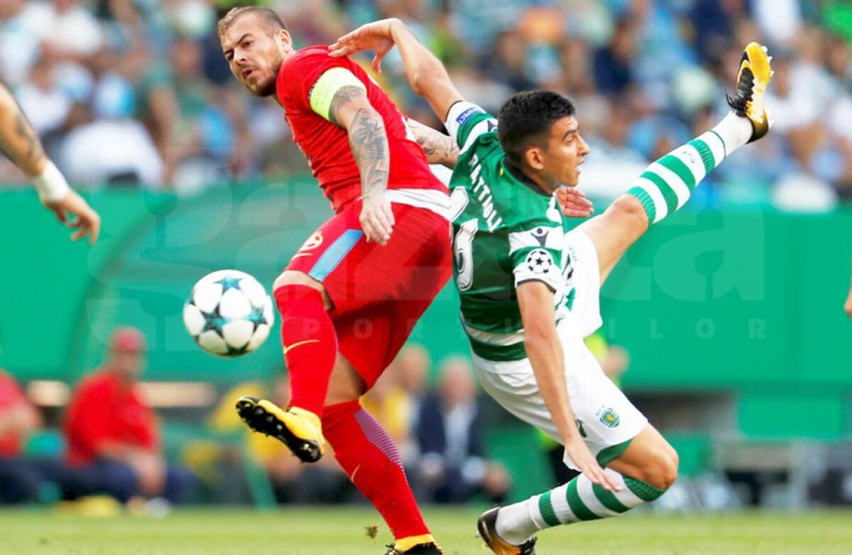 VIDEO + FOTO » Au scăpat cu viață din groapa leilor » Sporting Lisabona - FCSB 0-0 » Șanse mari de calificare în grupele Champions League