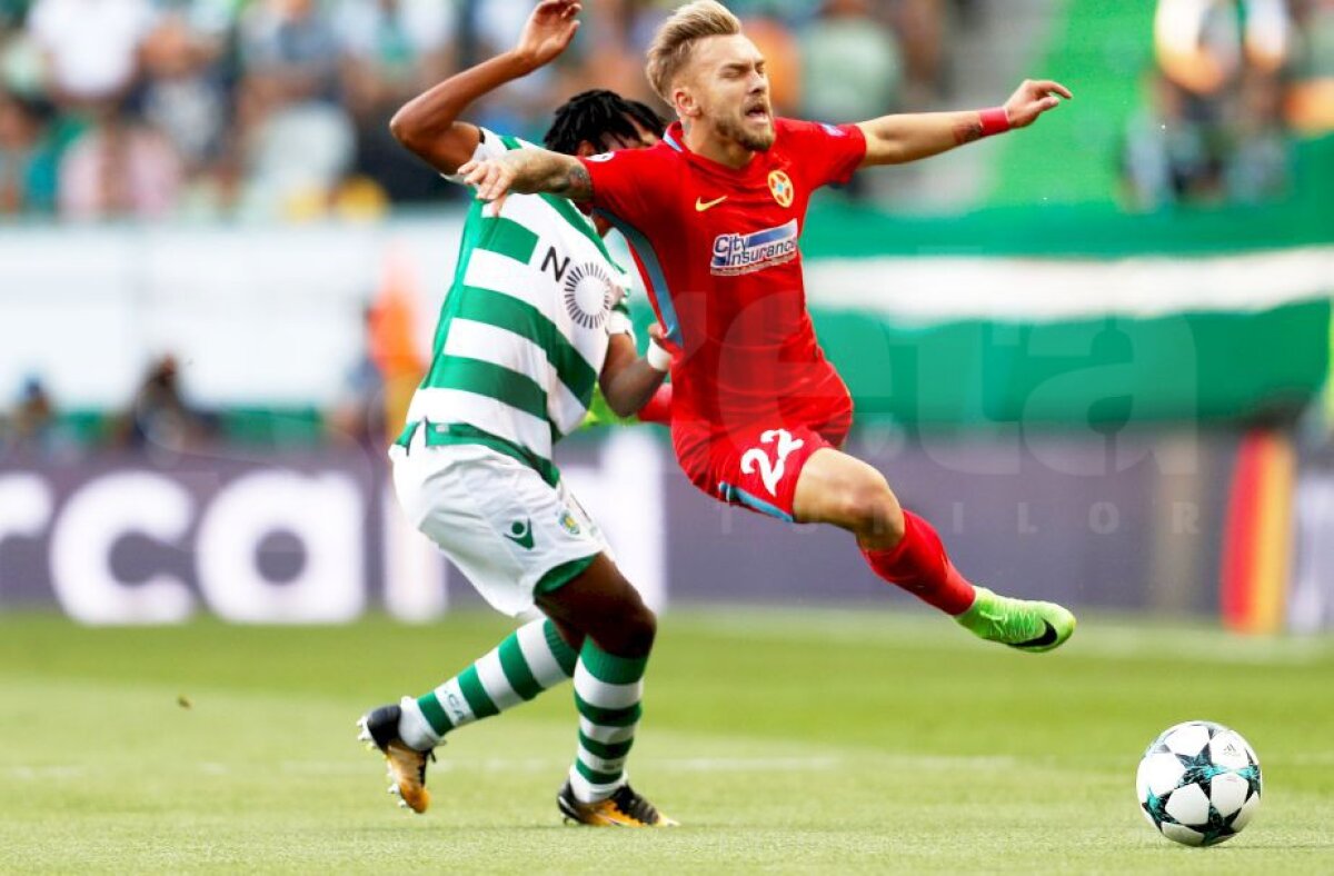 VIDEO + FOTO » Au scăpat cu viață din groapa leilor » Sporting Lisabona - FCSB 0-0 » Șanse mari de calificare în grupele Champions League