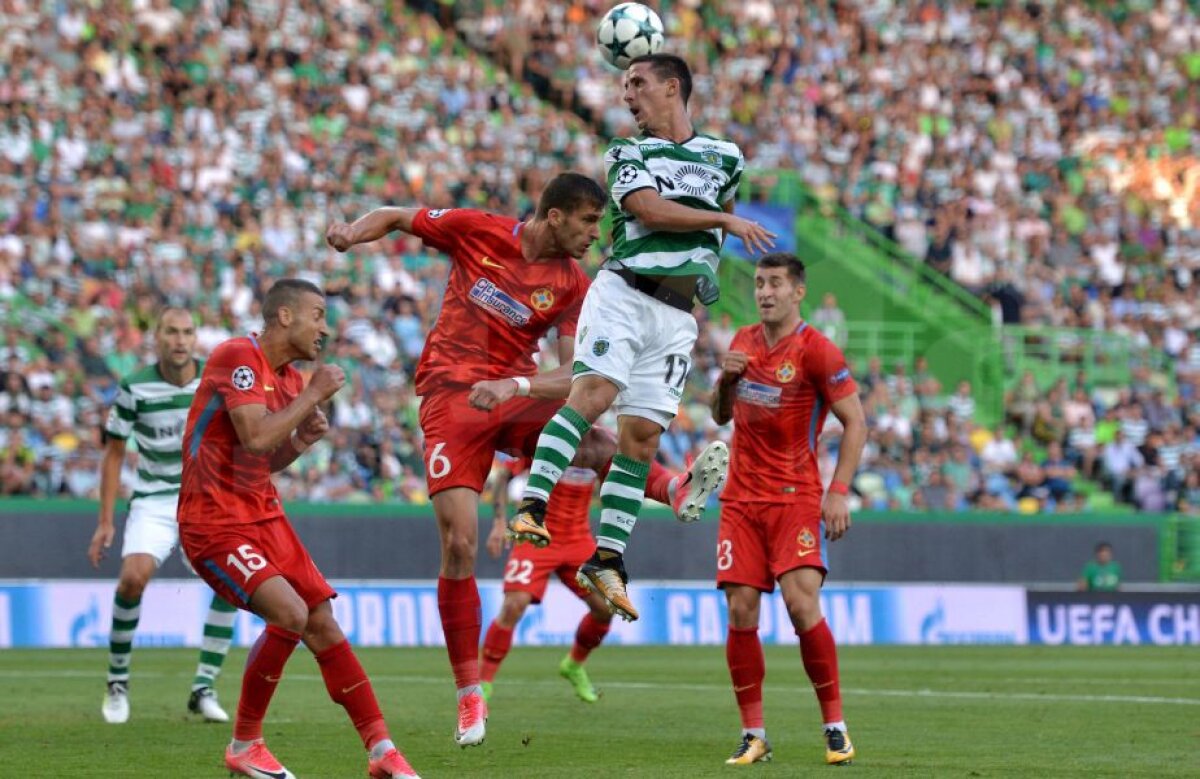 VIDEO + FOTO » Au scăpat cu viață din groapa leilor » Sporting Lisabona - FCSB 0-0 » Șanse mari de calificare în grupele Champions League