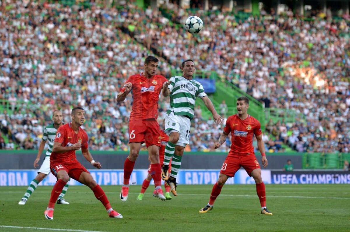 VIDEO + FOTO » Au scăpat cu viață din groapa leilor » Sporting Lisabona - FCSB 0-0 » Șanse mari de calificare în grupele Champions League