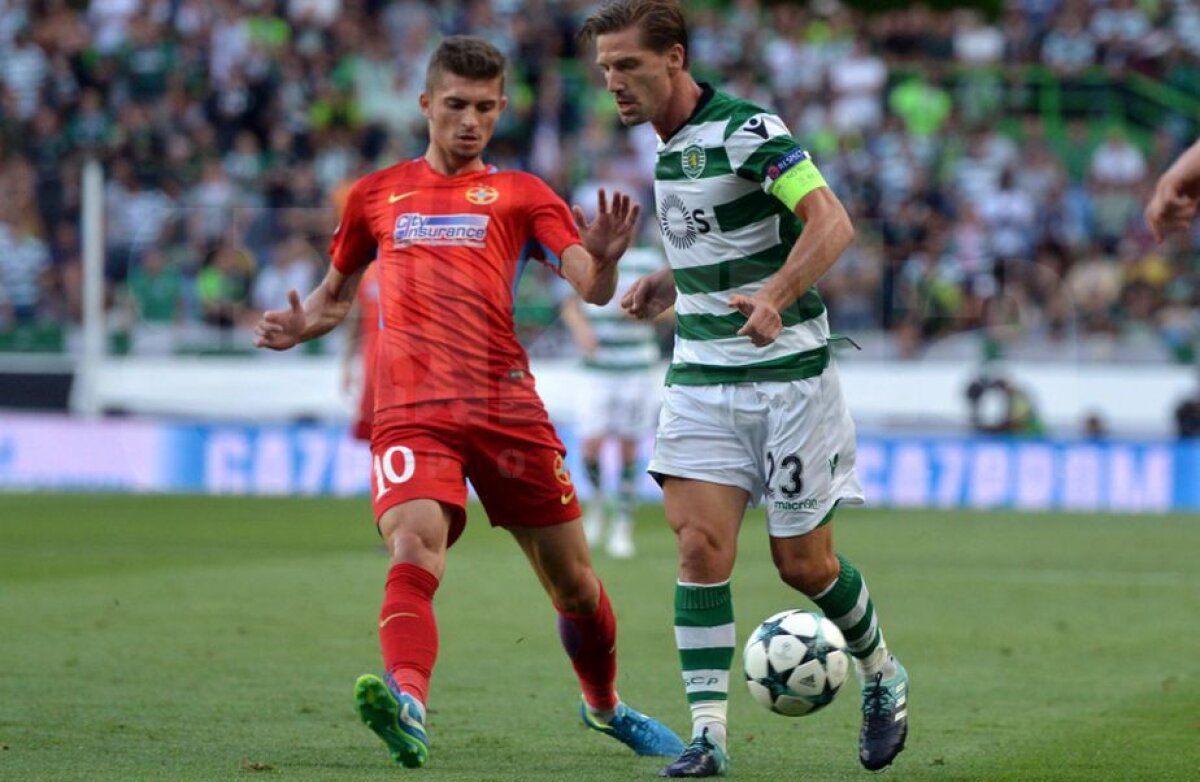 VIDEO + FOTO » Au scăpat cu viață din groapa leilor » Sporting Lisabona - FCSB 0-0 » Șanse mari de calificare în grupele Champions League
