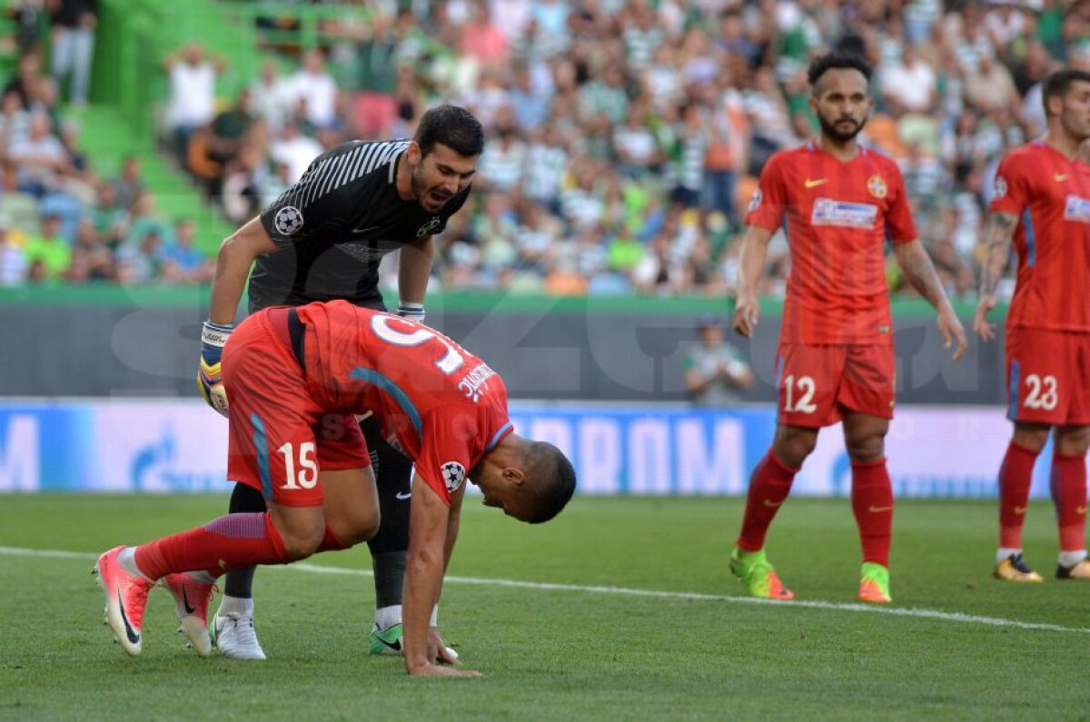 VIDEO + FOTO » Au scăpat cu viață din groapa leilor » Sporting Lisabona - FCSB 0-0 » Șanse mari de calificare în grupele Champions League