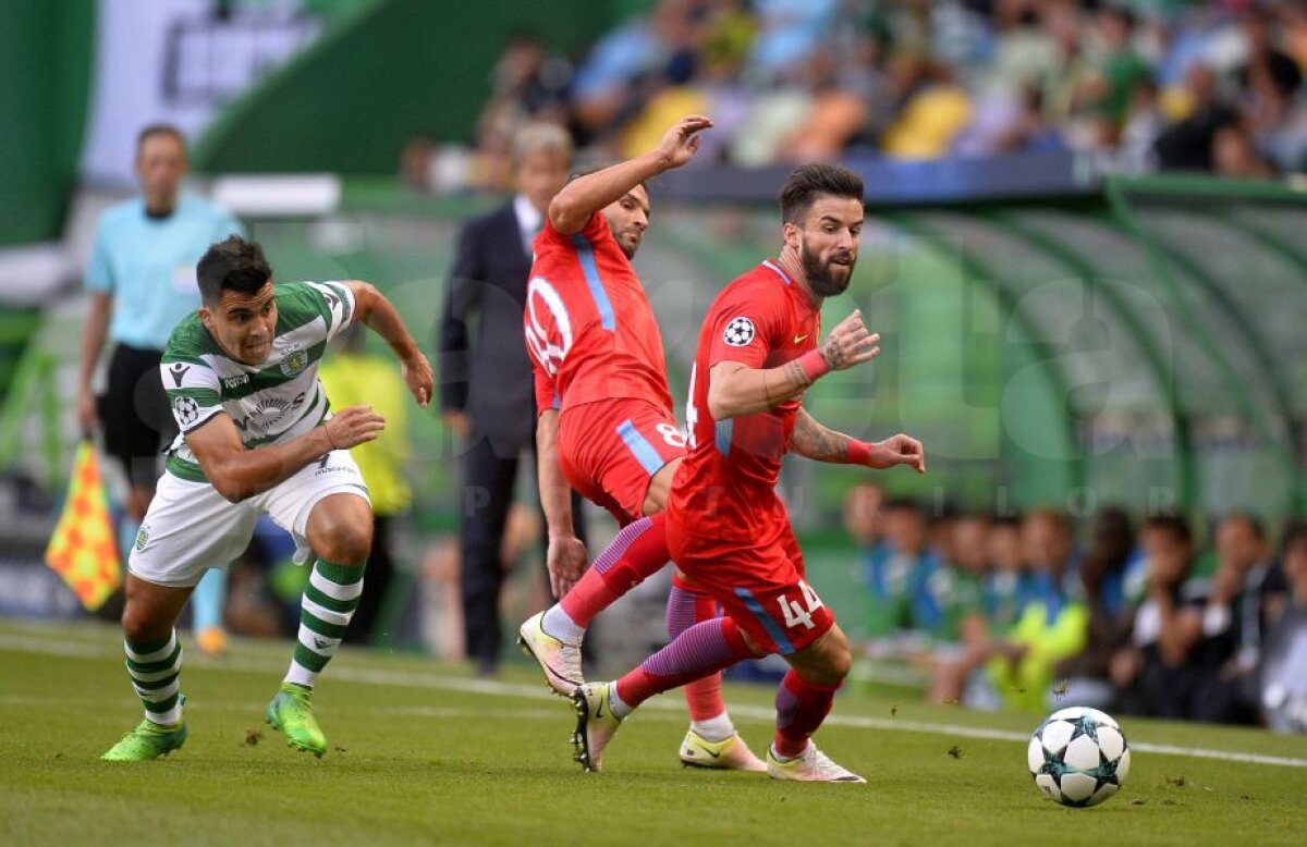 VIDEO + FOTO » Au scăpat cu viață din groapa leilor » Sporting Lisabona - FCSB 0-0 » Șanse mari de calificare în grupele Champions League