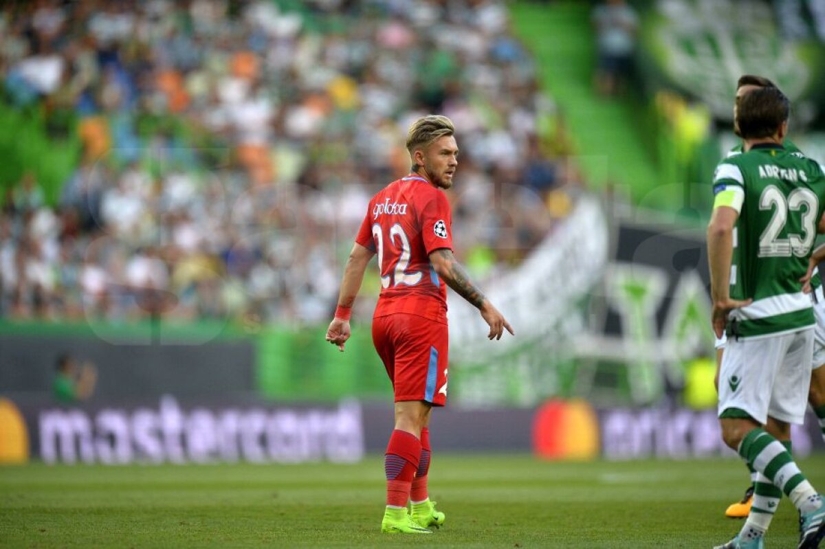 VIDEO + FOTO » Au scăpat cu viață din groapa leilor » Sporting Lisabona - FCSB 0-0 » Șanse mari de calificare în grupele Champions League