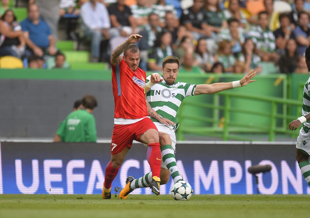 VIDEO + FOTO » Au scăpat cu viață din groapa leilor » Sporting Lisabona - FCSB 0-0 » Șanse mari de calificare în grupele Champions League