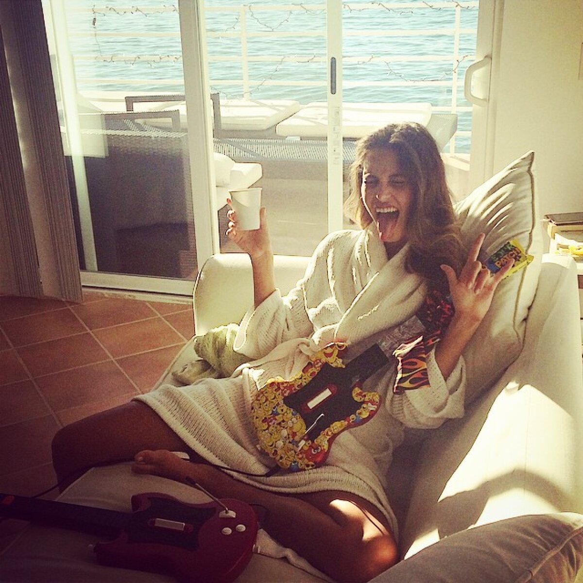 FOTO SUPER HOT Cea mai sexy motociclistă » Anna are 27 de ani și știe să încingă motoarele