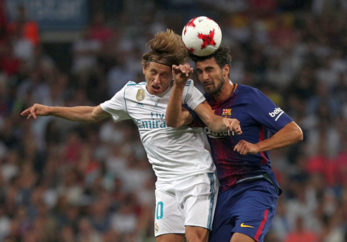 VIDEO+FOTO » Realul lui Zidane, de neoprit! Madrilenii au cucerit a zecea Supercupă a Spaniei, în fața Barcelonei, 5-1 scor general