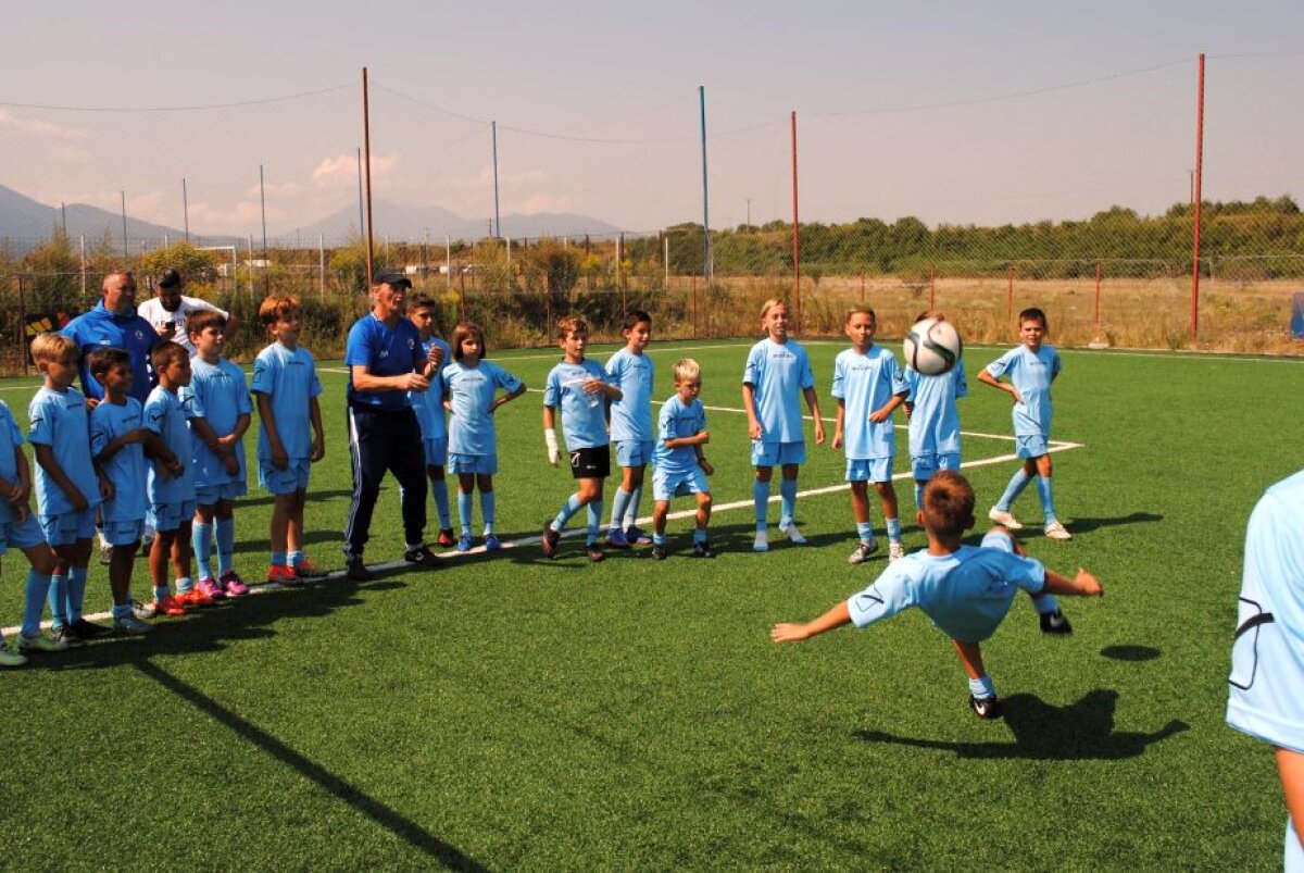 FOTO Se caută talente! Peste 40 de copii din România, Bulgaria și Republica Moldova s-au adunat să impresioneze antrenori de top din Europa