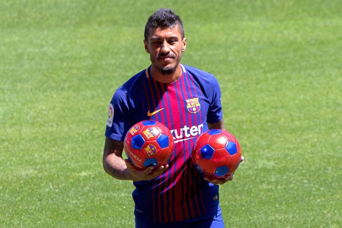 VIDEO+FOTO Noul star al Barcelonei s-a făcut de râs la prezentare la fel ca Ionuț Neagu la FCSB