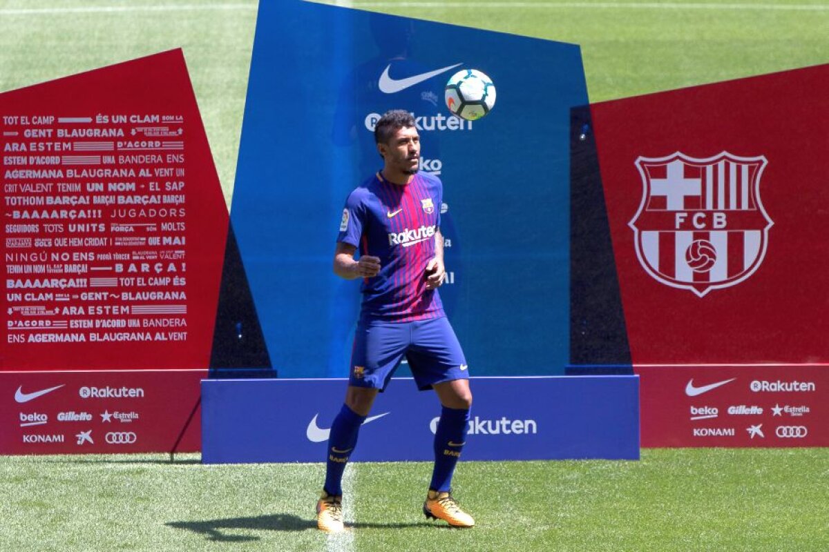 VIDEO+FOTO Noul star al Barcelonei s-a făcut de râs la prezentare la fel ca Ionuț Neagu la FCSB