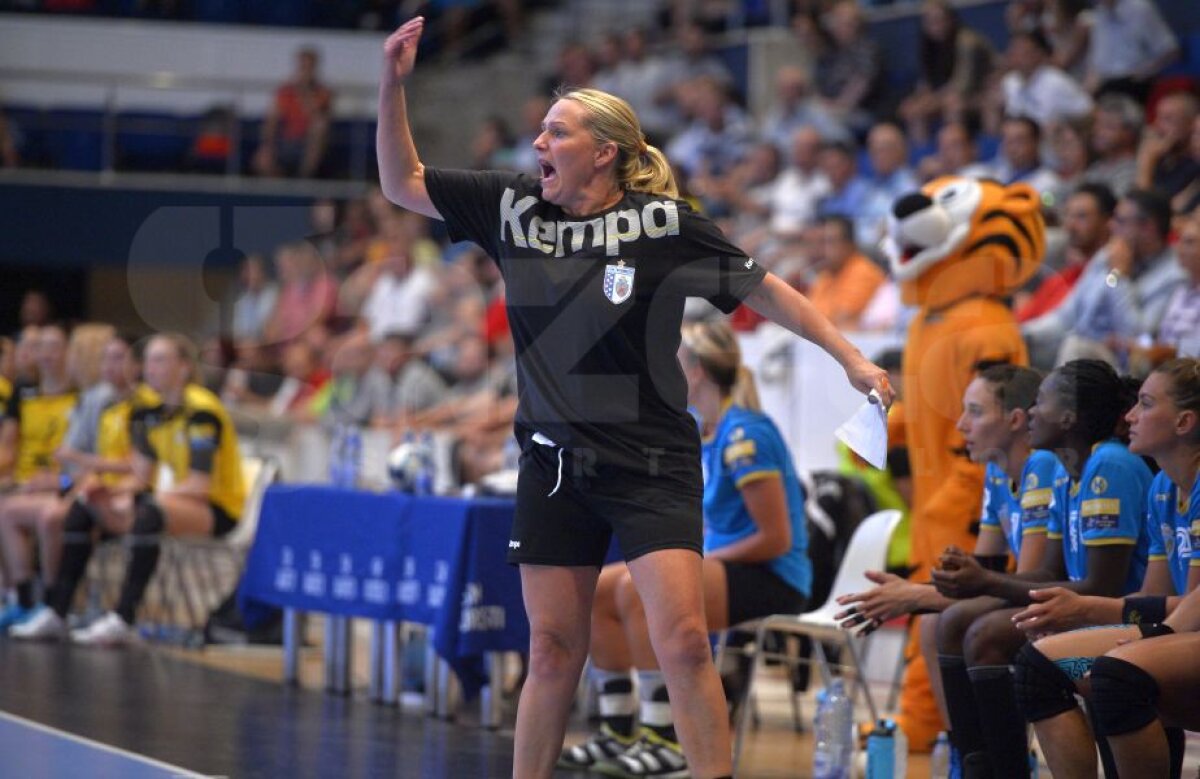 FOTO CSM București a remizat cu Rostov, 25-25, la prima apariție în echipă a Cristinei Neagu