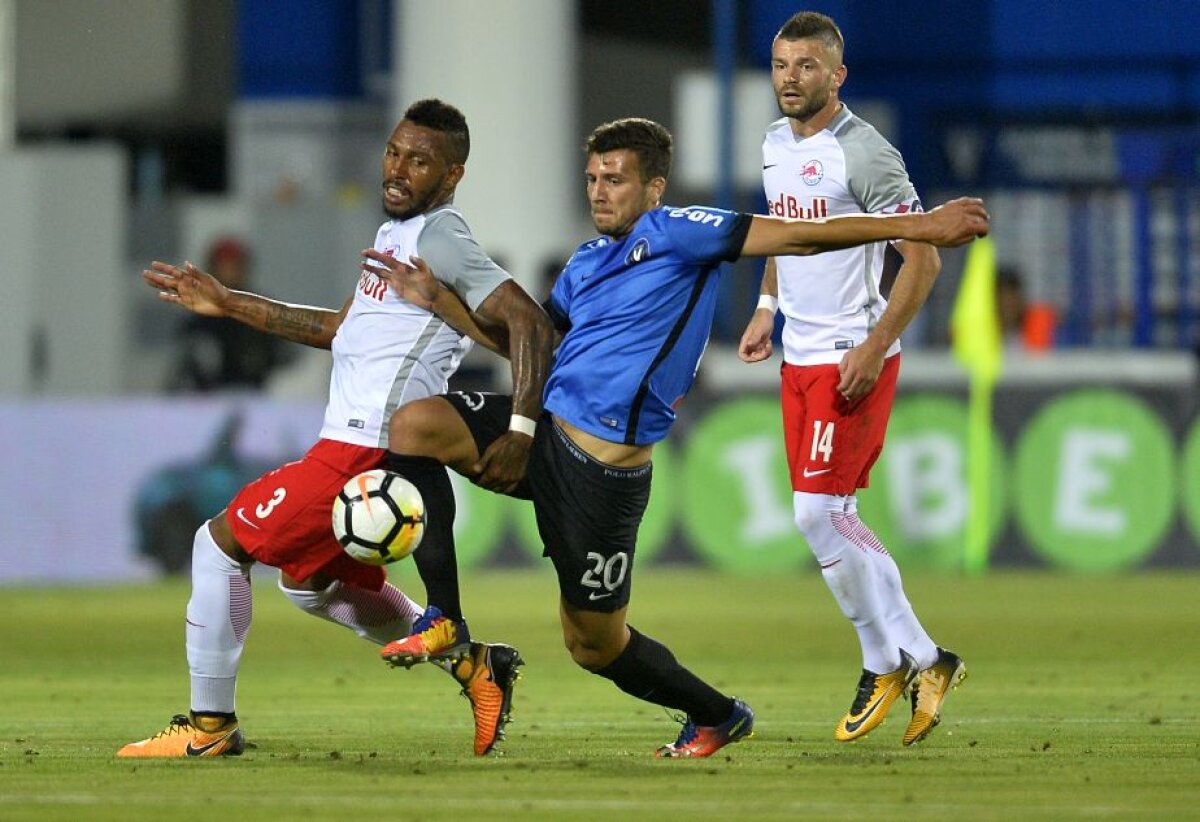 VIDEO+FOTO Europa se vede tot mai greu! Înfrângere categorică pentru Viitorul în turul play-off-ului cu RB Salzburg, 1-3