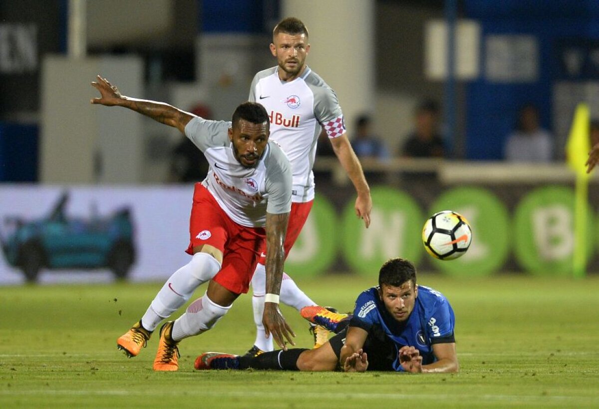 VIDEO+FOTO Europa se vede tot mai greu! Înfrângere categorică pentru Viitorul în turul play-off-ului cu RB Salzburg, 1-3