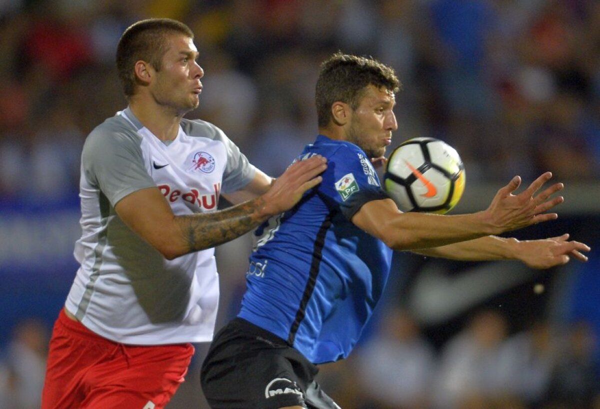 VIDEO+FOTO Europa se vede tot mai greu! Înfrângere categorică pentru Viitorul în turul play-off-ului cu RB Salzburg, 1-3