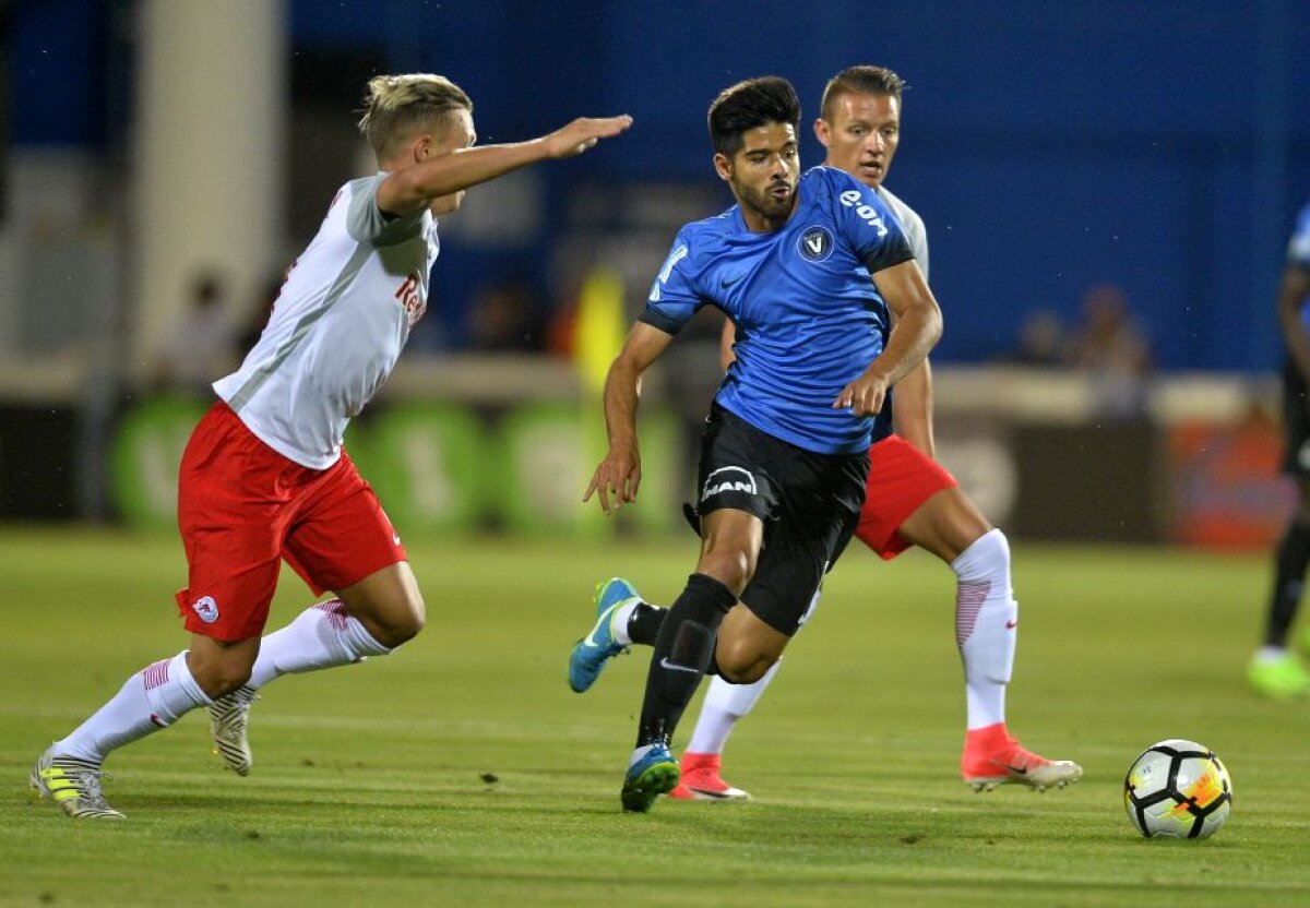 VIDEO+FOTO Europa se vede tot mai greu! Înfrângere categorică pentru Viitorul în turul play-off-ului cu RB Salzburg, 1-3
