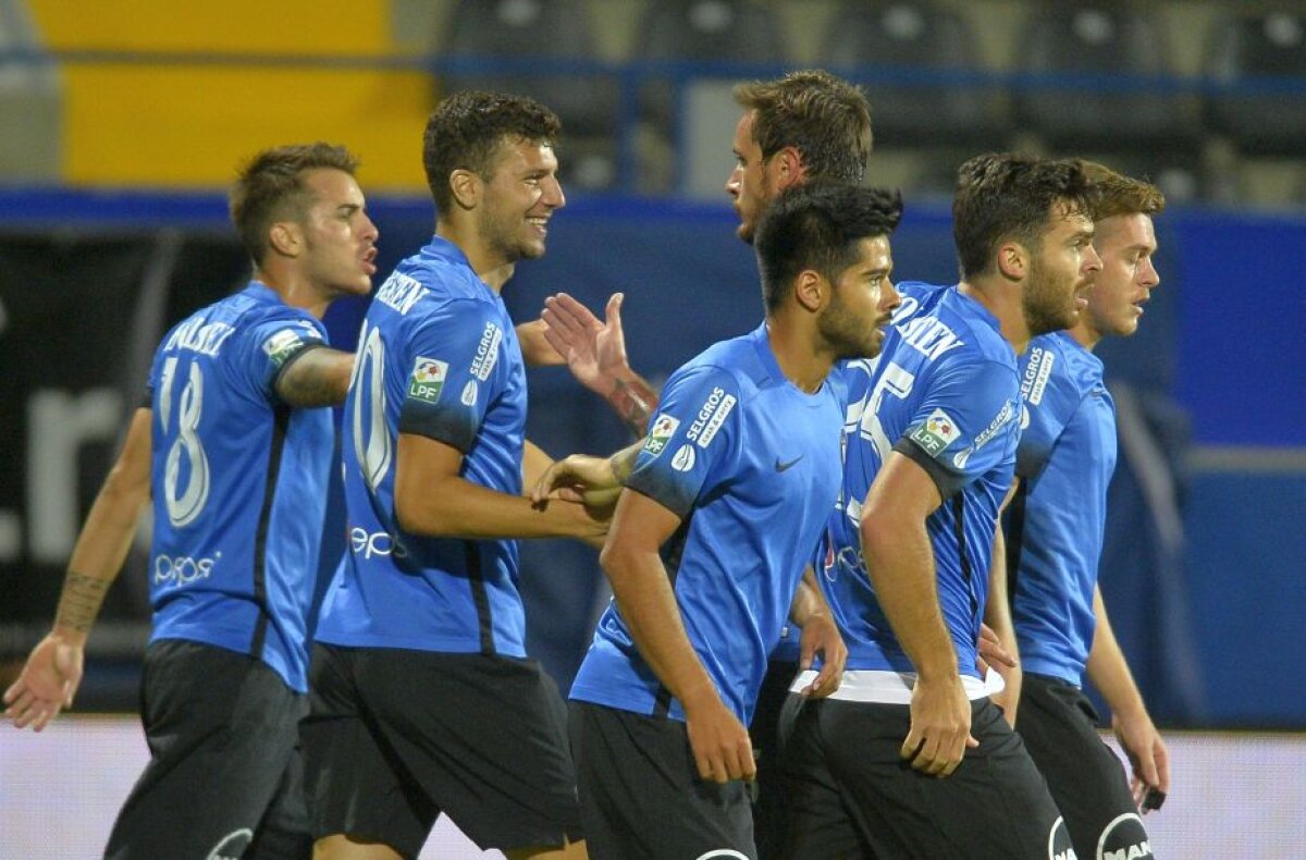 VIDEO+FOTO Europa se vede tot mai greu! Înfrângere categorică pentru Viitorul în turul play-off-ului cu RB Salzburg, 1-3