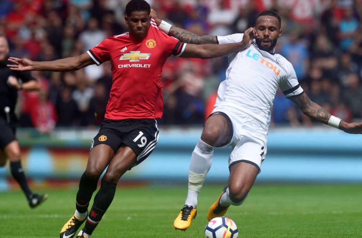 GALERIE FOTO + VIDEO Manchester United s-a dezlănțuit pe terenul lui Swansea, 4-0 » "Diavolii" au marcat trei goluri în patru minute 