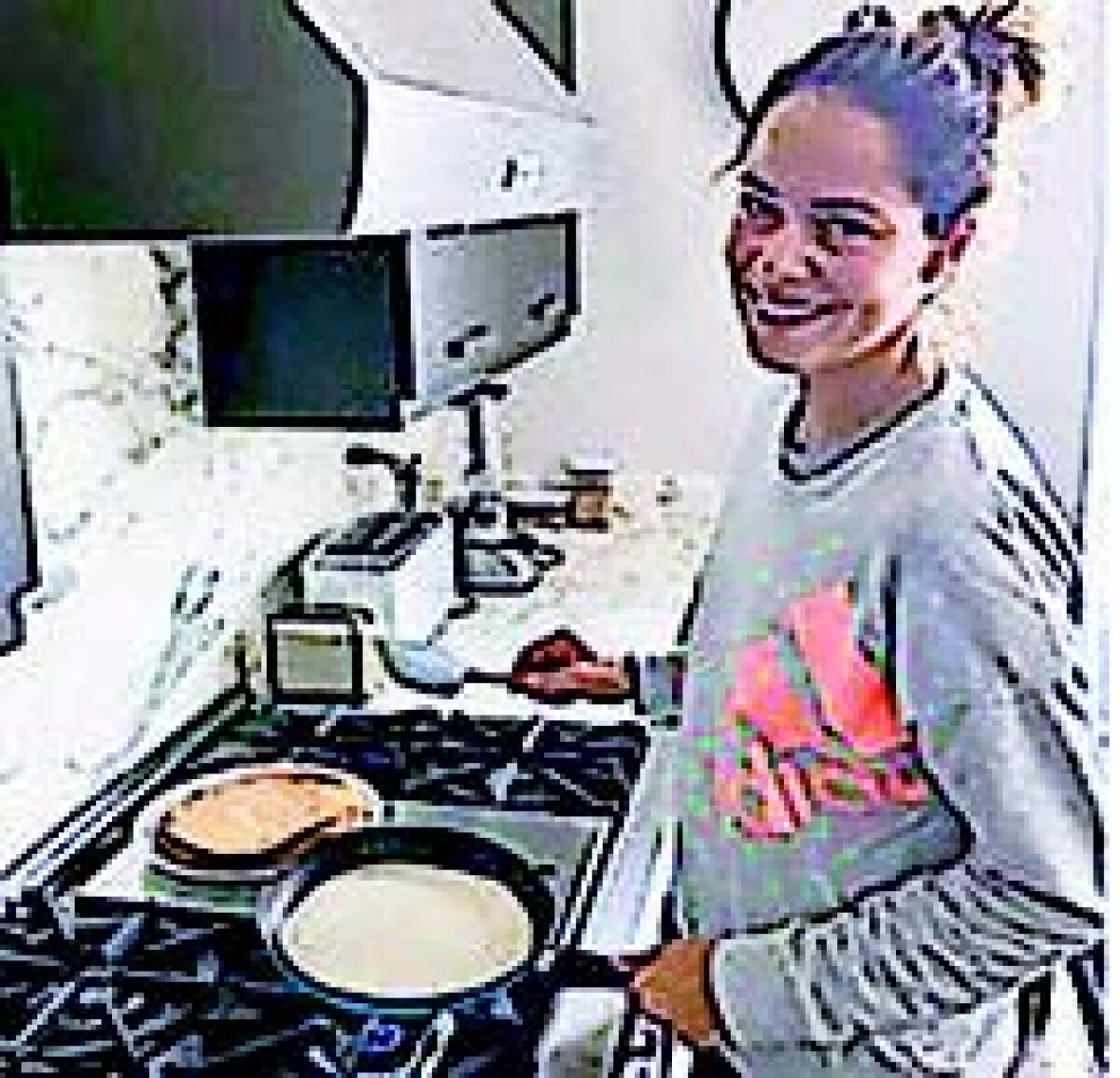 FOTO Îi face clătite lui Schweini » Ana Ivanovici are noi pasiuni după ce s-a retras din tenis