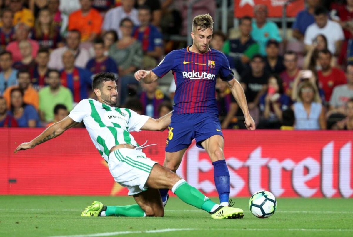 VIDEO+FOTO Barcelona - Betis 2-0 » Meci de coșmar pentru Alin Toșca! Românul a marcat în proprie poartă