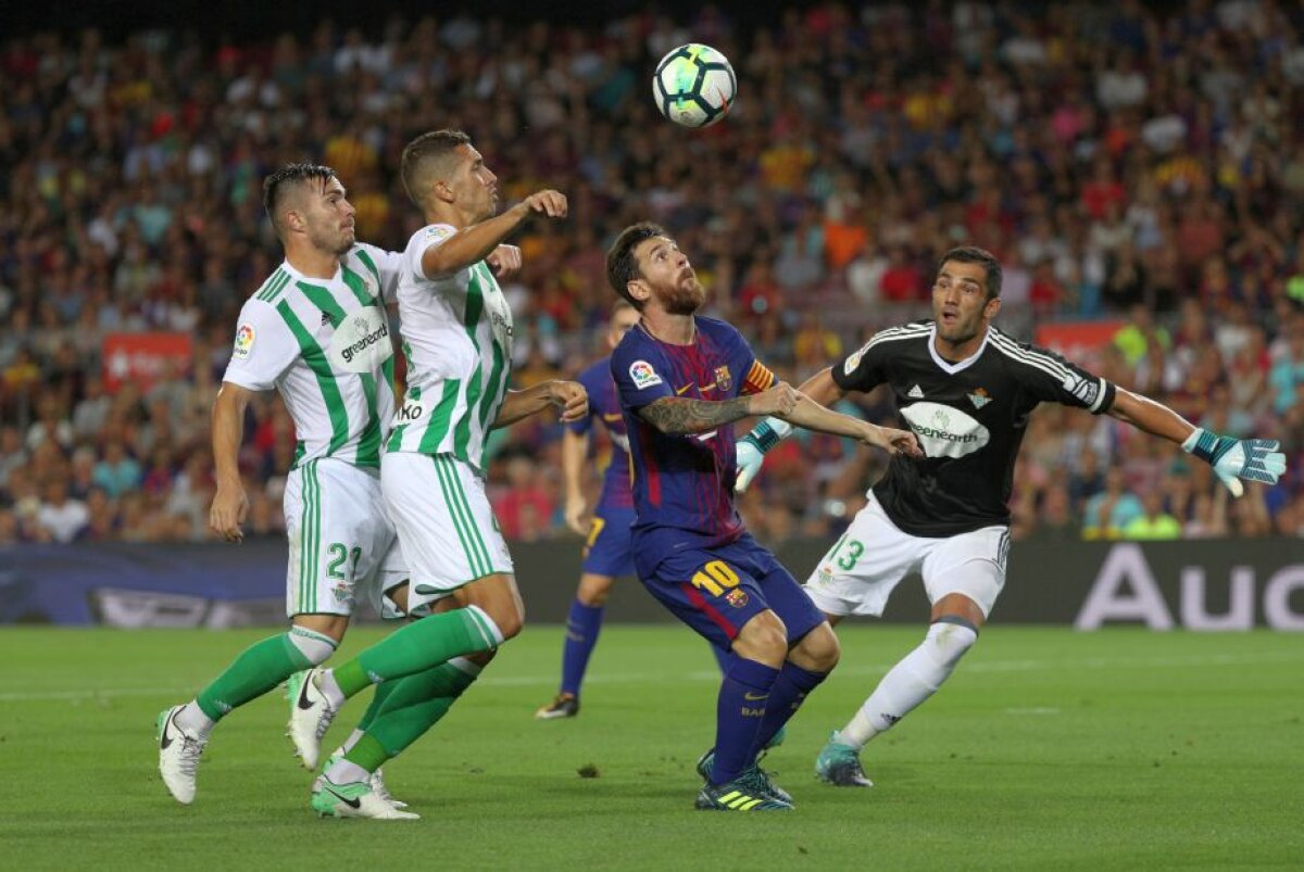 VIDEO+FOTO Barcelona - Betis 2-0 » Meci de coșmar pentru Alin Toșca! Românul a marcat în proprie poartă