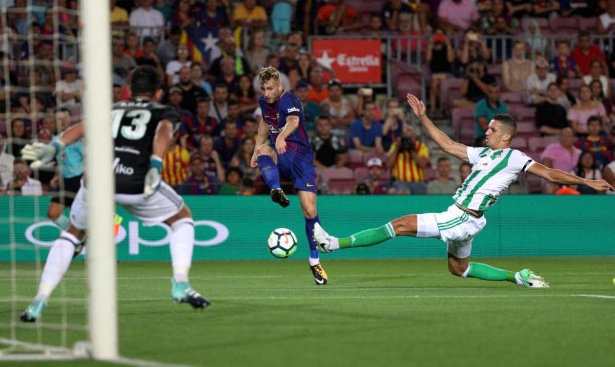 VIDEO+FOTO Barcelona - Betis 2-0 » Meci de coșmar pentru Alin Toșca! Românul a marcat în proprie poartă