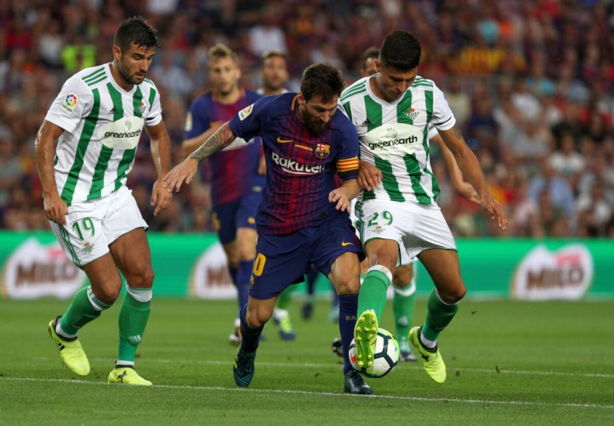 VIDEO+FOTO Barcelona - Betis 2-0 » Meci de coșmar pentru Alin Toșca! Românul a marcat în proprie poartă