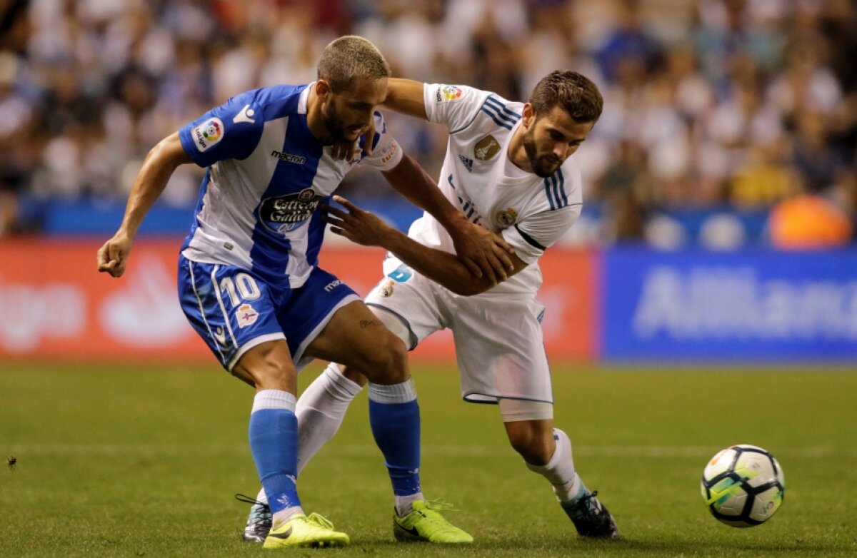 VIDEO+FOTO Real Madrid, victorie categorică pe terenul lui Deportivo » Florin Andone a ratat un penalty