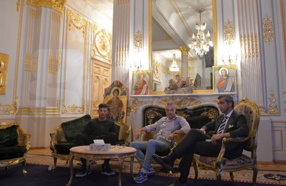 GALERIE FOTO/UPDATE Florinel Coman a fost prezentat oficial la palat: "Am ținut cu Dinamo!" » Primele imagini după transferul la FCSB