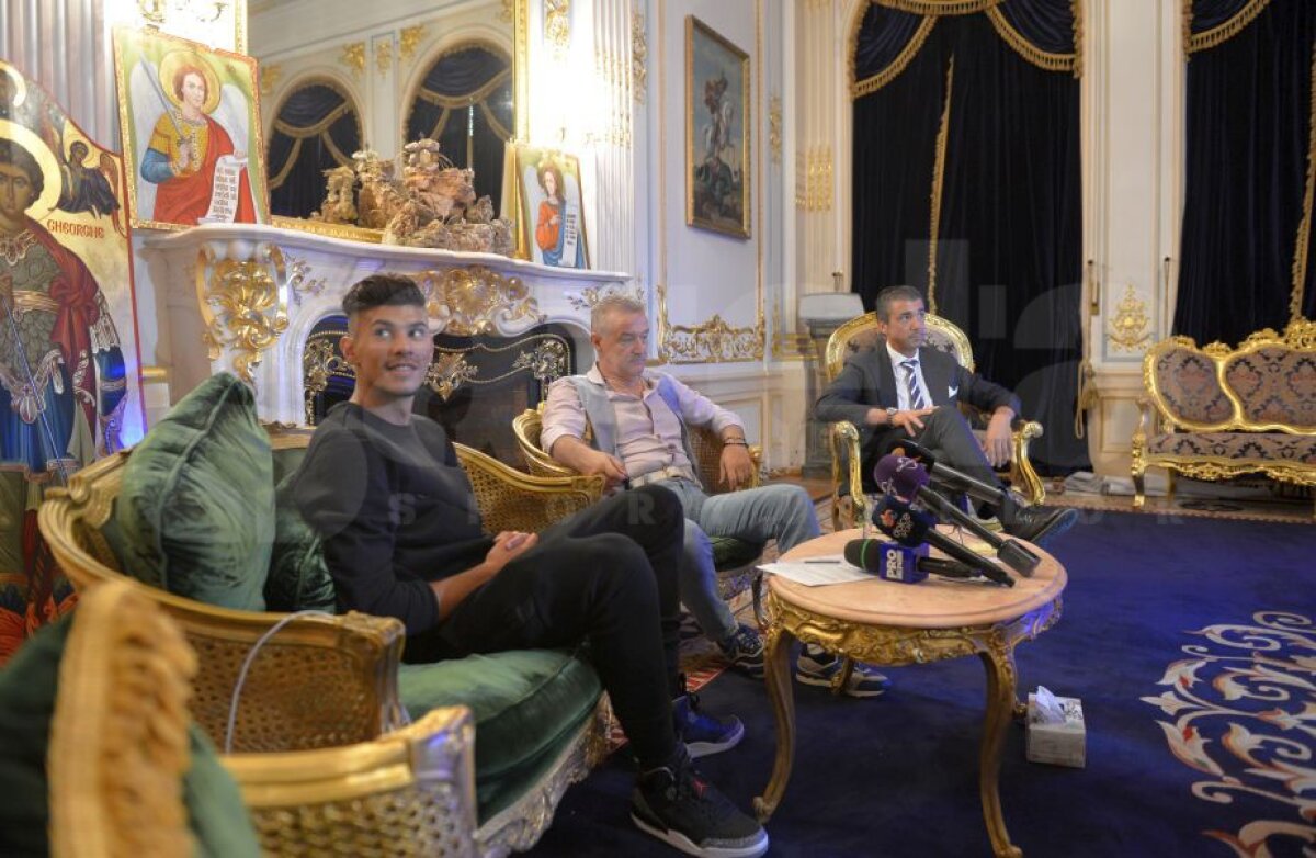 GALERIE FOTO/UPDATE Florinel Coman a fost prezentat oficial la palat: "Am ținut cu Dinamo!" » Primele imagini după transferul la FCSB