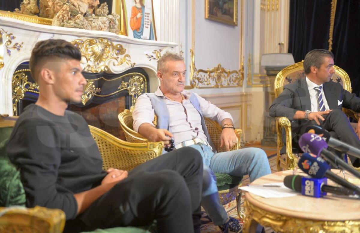 GALERIE FOTO/UPDATE Florinel Coman a fost prezentat oficial la palat: "Am ținut cu Dinamo!" » Primele imagini după transferul la FCSB