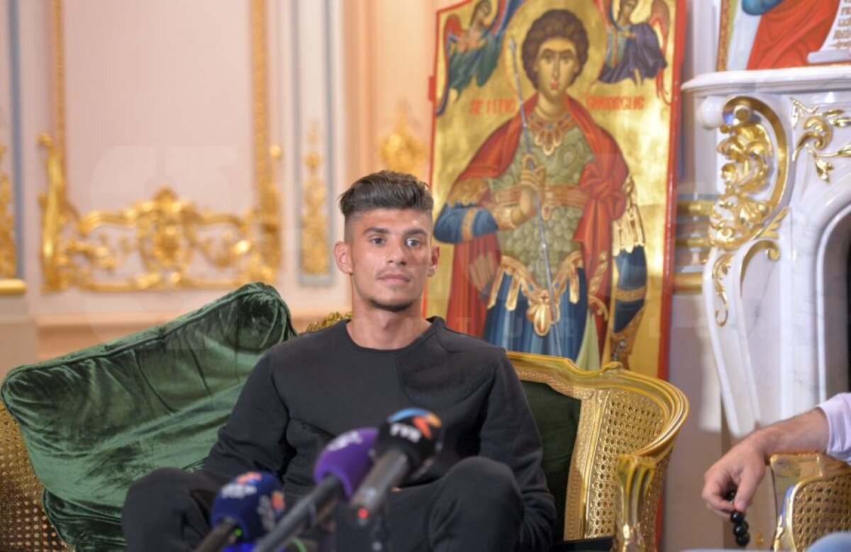 GALERIE FOTO/UPDATE Florinel Coman a fost prezentat oficial la palat: "Am ținut cu Dinamo!" » Primele imagini după transferul la FCSB