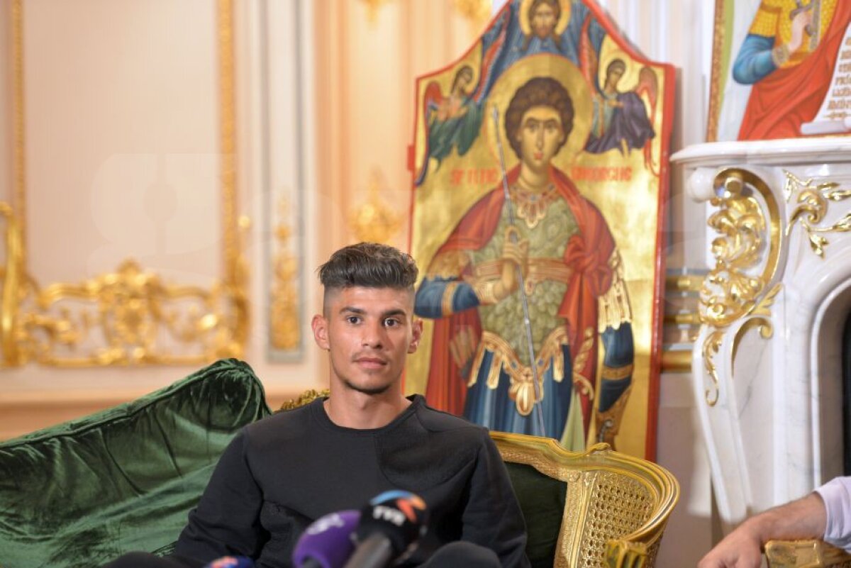 GALERIE FOTO/UPDATE Florinel Coman a fost prezentat oficial la palat: "Am ținut cu Dinamo!" » Primele imagini după transferul la FCSB