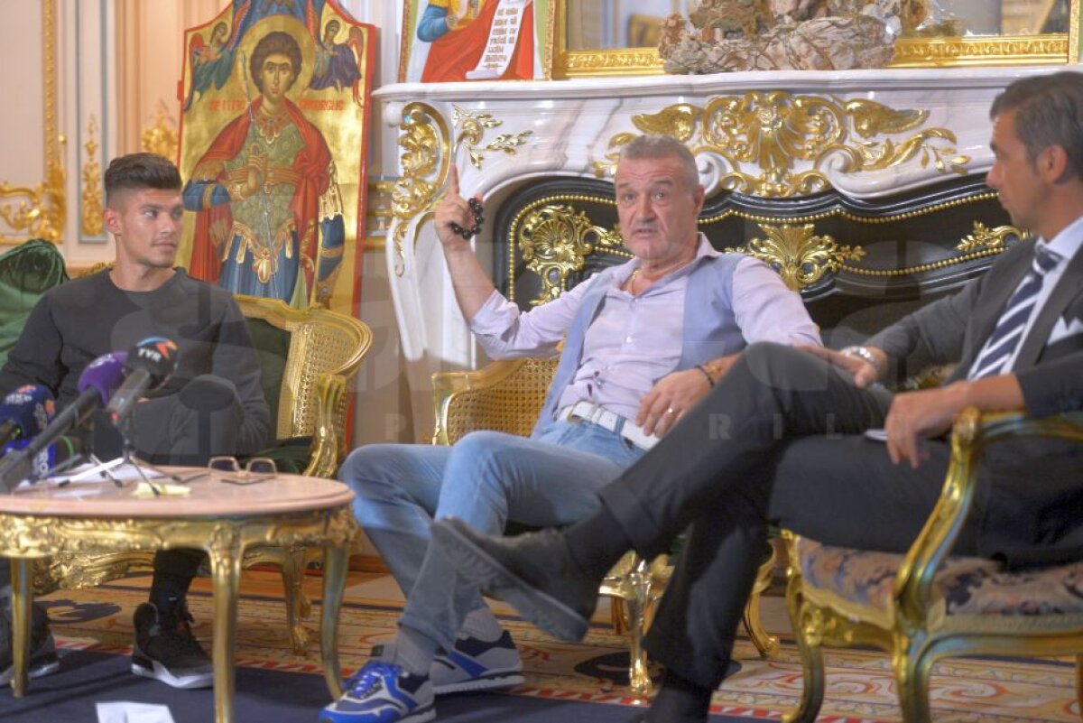 GALERIE FOTO/UPDATE Florinel Coman a fost prezentat oficial la palat: "Am ținut cu Dinamo!" » Primele imagini după transferul la FCSB