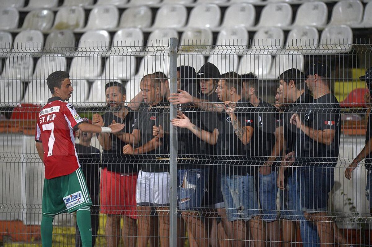 GALERIE FOTO Patrick Petre a revenit în "Ștefan cel Mare" ca adversar al lui Dinamo: "Nu mi-am dorit neapărat să marchez" + Gestul fanilor la final