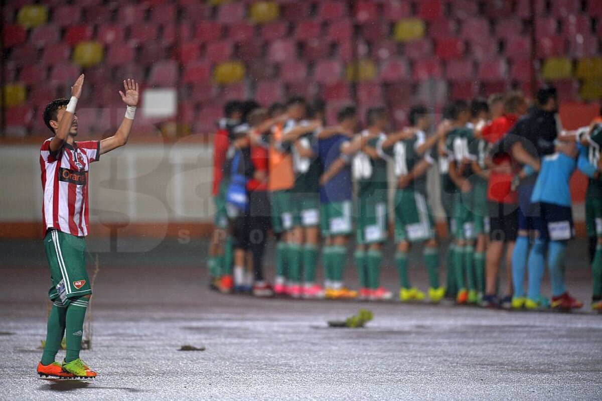 GALERIE FOTO Patrick Petre a revenit în "Ștefan cel Mare" ca adversar al lui Dinamo: "Nu mi-am dorit neapărat să marchez" + Gestul fanilor la final