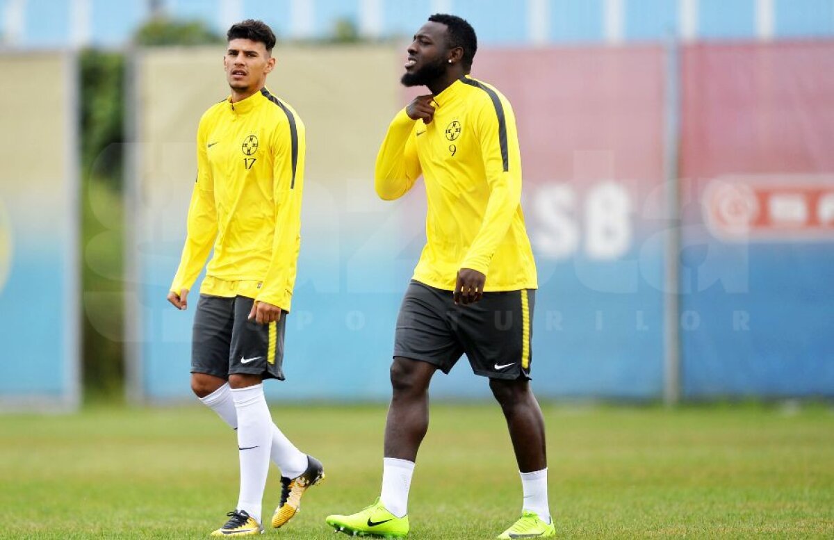 VIDEO + FOTO Florinel Coman, la antrenamentul oficial înainte de Sporting » Prima "piedică" la FCSB