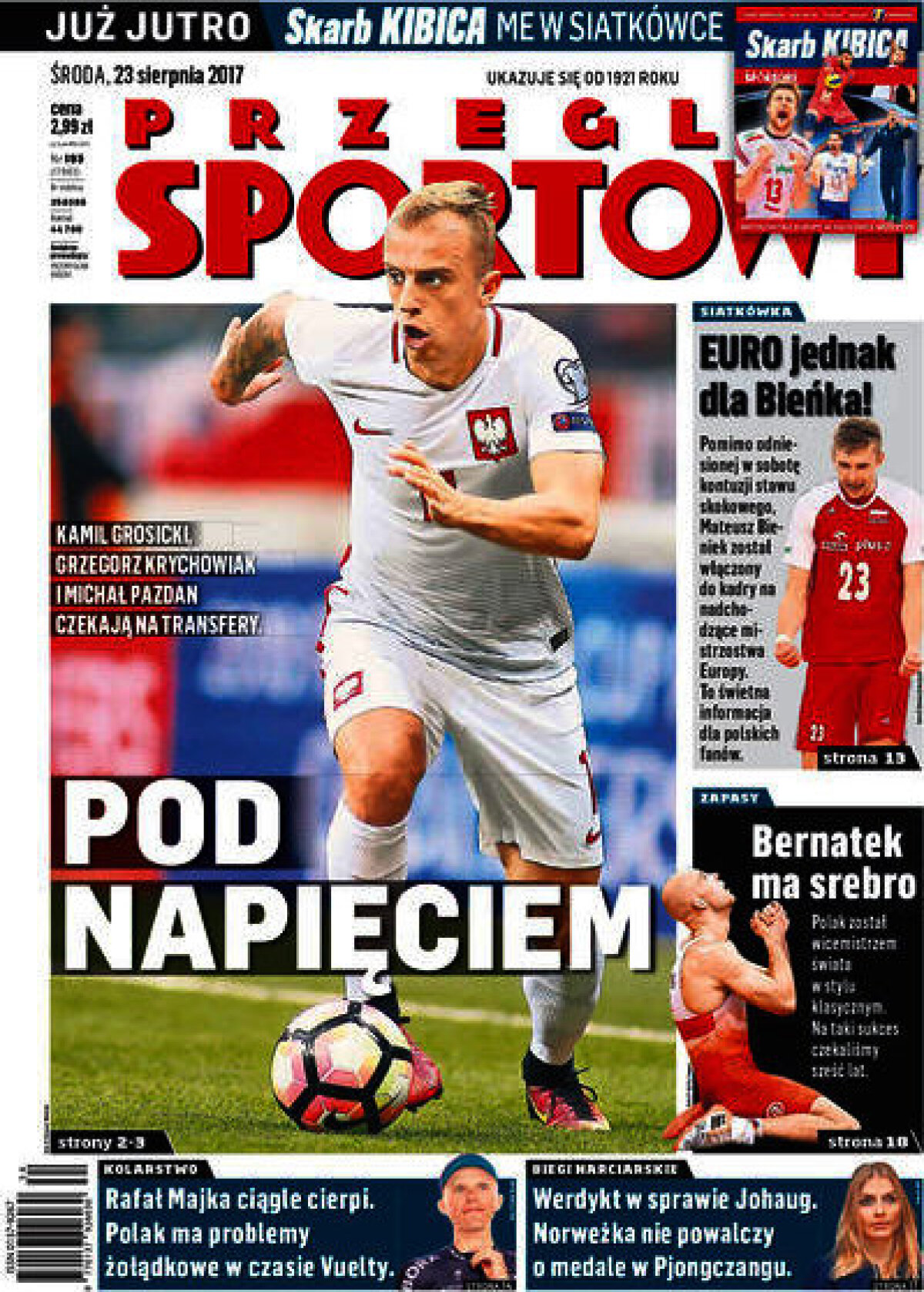 Ce scriu azi ziarele de sport din lume (23 august 2017)