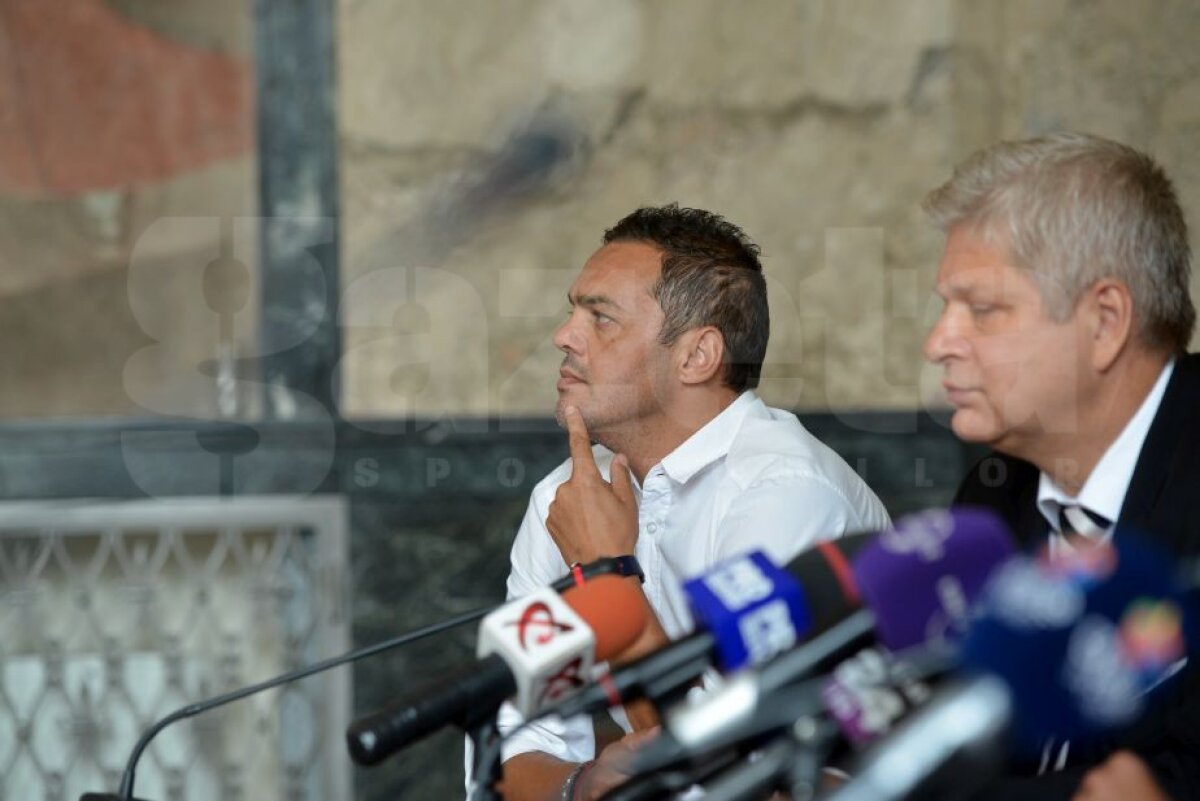 OFICIAL / GALERIE FOTO +  VIDEO Rapid, "membră" de partid » Niculae, Pancu, Burcă și Șumi au prezentat azi noul proiect vișiniu în sala primăriei pesedistului Tudorache » Buget dublu față de Steaua!