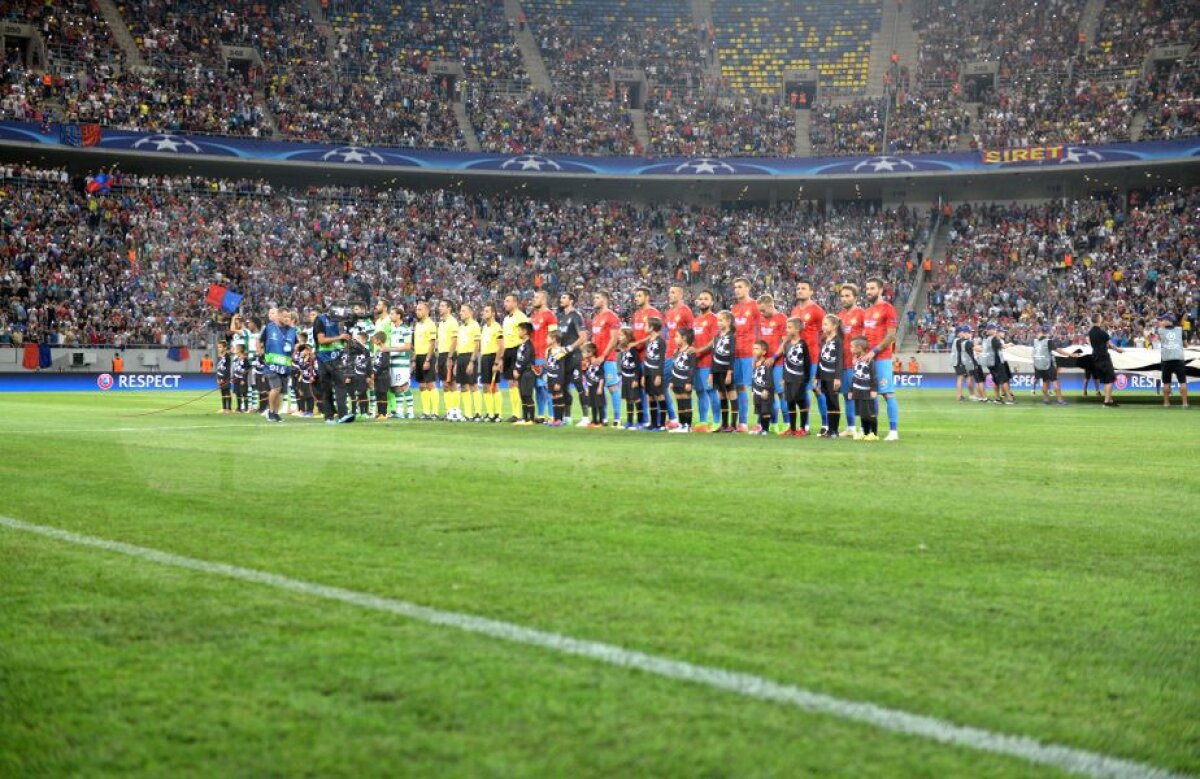 FOTO + VIDEO FCSB - Sporting Lisabona 1-5 » Cu un singur Alibec nu se face Champions League!