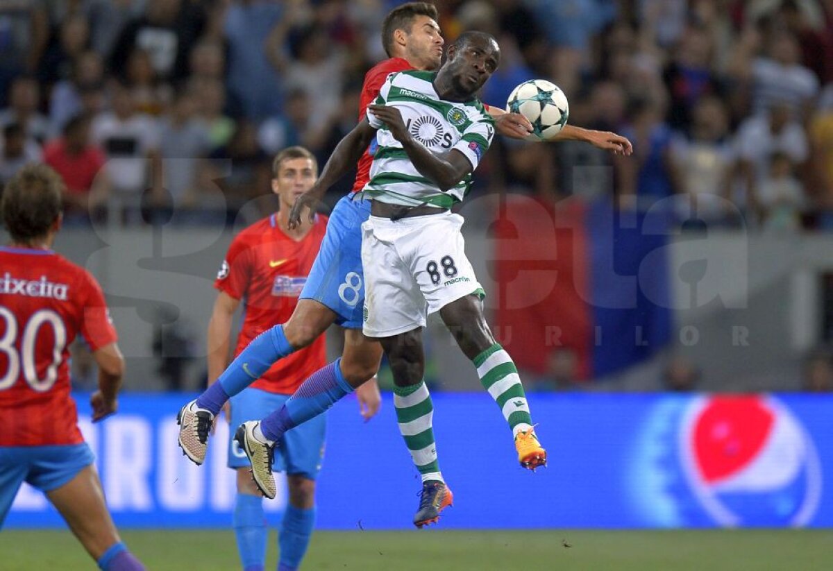 FOTO + VIDEO FCSB - Sporting Lisabona 1-5 » Cu un singur Alibec nu se face Champions League!