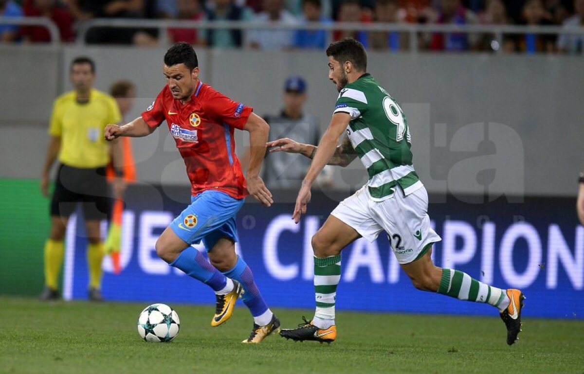 FOTO + VIDEO FCSB - Sporting Lisabona 1-5 » Cu un singur Alibec nu se face Champions League!